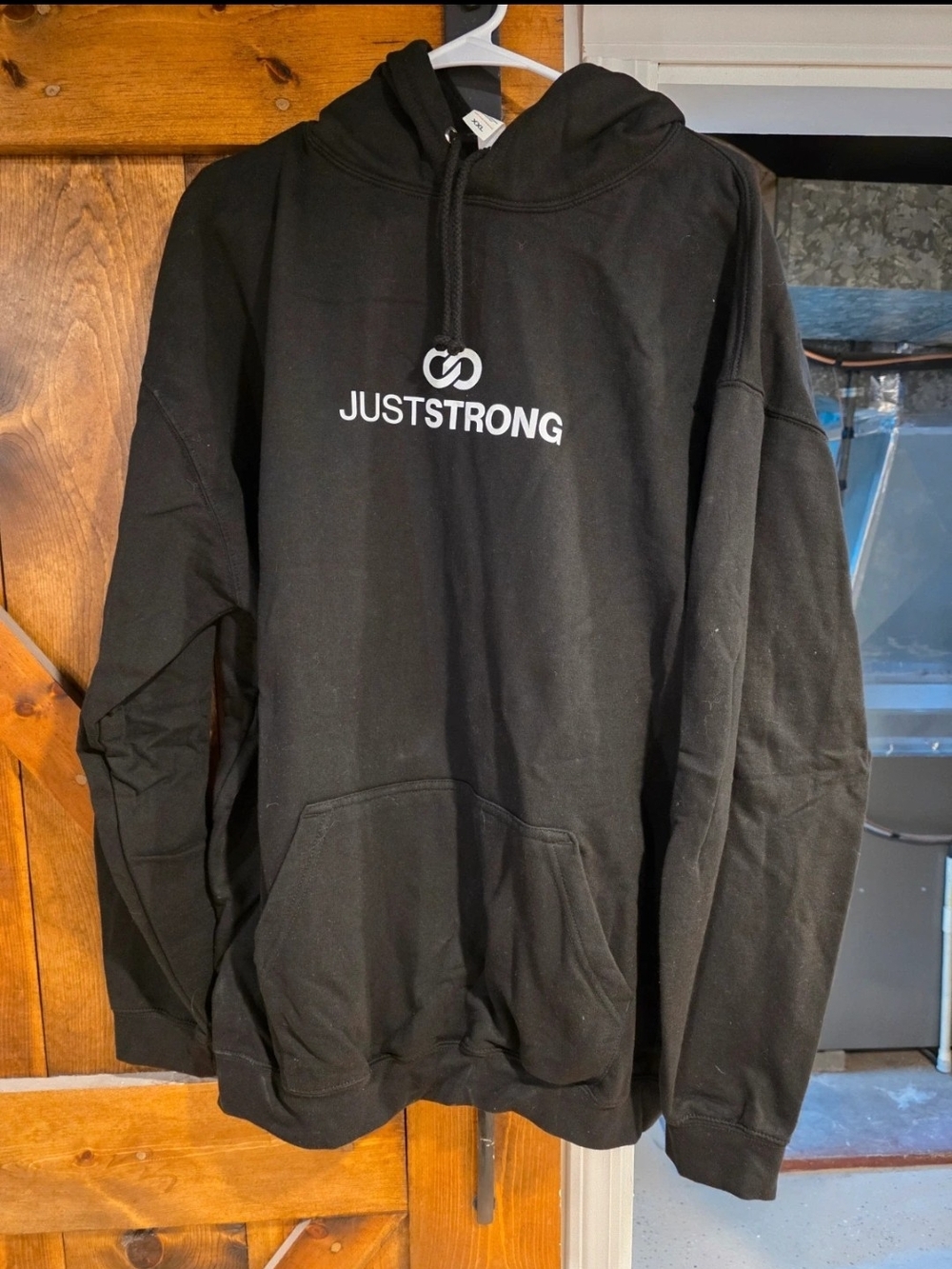 Women's Black Logo Hoodie